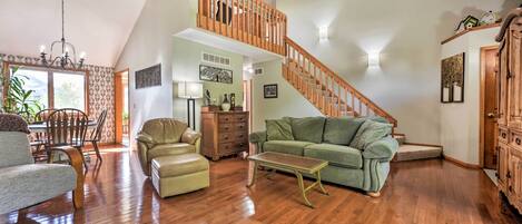 Fort Wayne Vacation Rental | 3BR | 4BA | 2,881 Sq Ft | 2 Steps to Enter