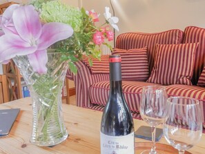 Living room | The Old Coach House - Hanley Farm, Hook-a-Gate, near Shrewsbury