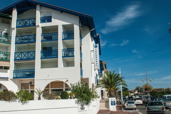 The residence features beautiful architecture and decor