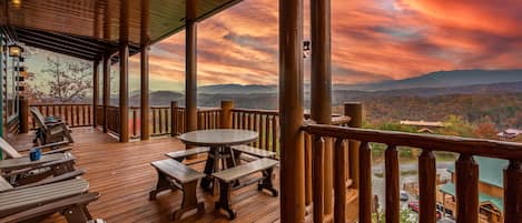 Relax and enjoy the view off the deck!