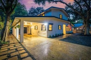 Tons of covered driveway parking for you and your guests.