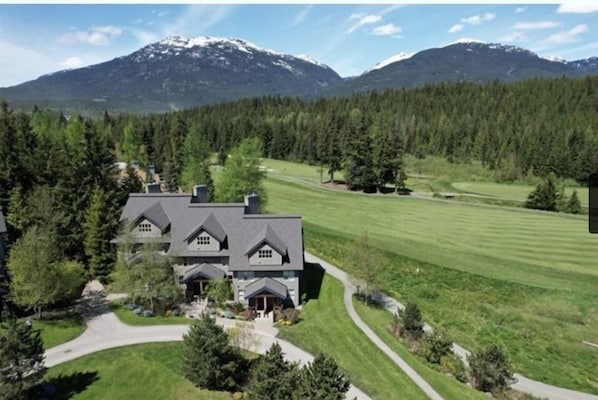 Blackcomb Green. Our unit is the one on the far left handside, the corner unit 