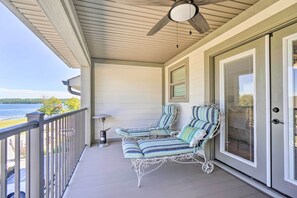 Balcony | Lakefront View | Access From Bedroom 1