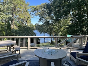 View from the deck
