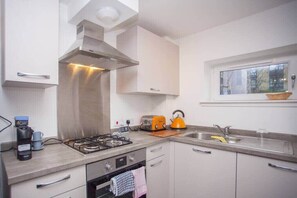 Fully equipped kitchen for nights you would rather not dine out