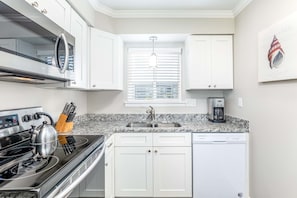 Cool kitchen with all new appliances