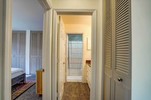 Extra closet space in the hallway!