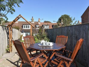 Outdoor area | Bay Cottage, Cayton