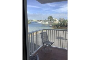 View of Destin Harbor from Small room