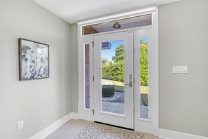 Doors are extra secure and storm proof