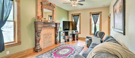 Dubuque Vacation Rental | 4BR | 1.5BA | 1,700 Sq Ft | Stairs Required for Access