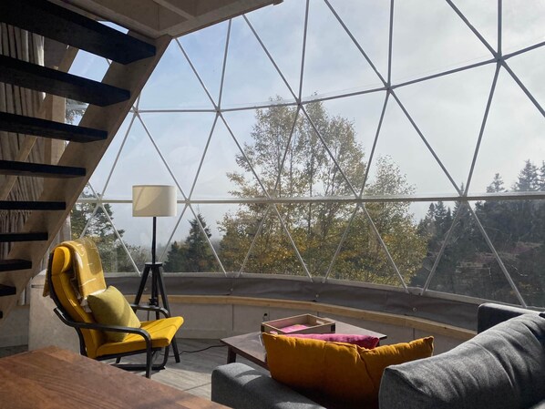 Our domes offer a beautiful living space immersed in nature (1)