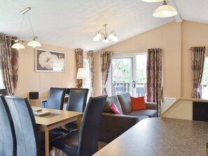 Convenient open-plan living space | The Pines - Augill Beck Park, Brough, near Kirkby Stephen