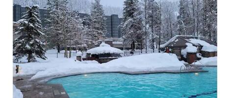 Outdoor heated pools, hot tubs at the Everline Resort and Spa