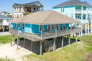 Wrap around deck
