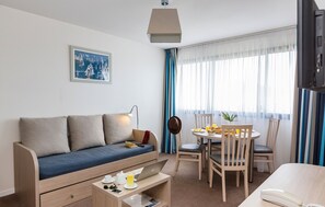 Sit back and relax in our bright and cozy apartment in La Rochelle.