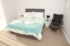 Double bed, second bedroom - plus secluded reading nook