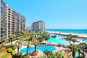 Gulf Front Pool at Edgewater 