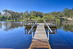 Private Boat Dock | Canal Access to Gulf