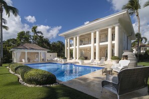 Pool and gazebo view 