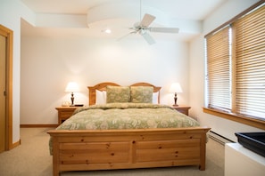 Ceiling Fan, Furniture, Bedroom, Indoors, Room