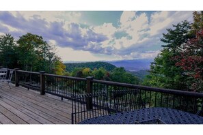 View From the Top Deck of the Mountain Oasis home.