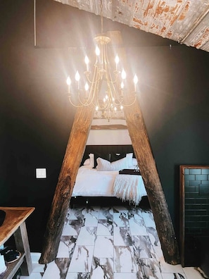 Master Bedroom- view from bathroom