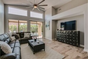 Family room with enough seating for all