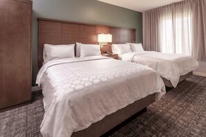 Get a peaceful night sleep in our cozy bedroom.