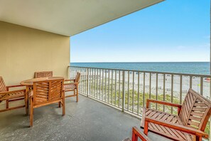 Private balcony