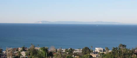 View from the house to Catalina Island.