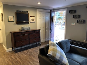 Living room looking towards front door.
