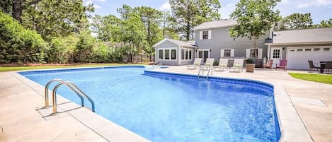 Back yard pool