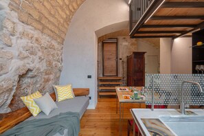 Kitchen, Living Room