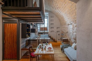 Kitchen, Living Room