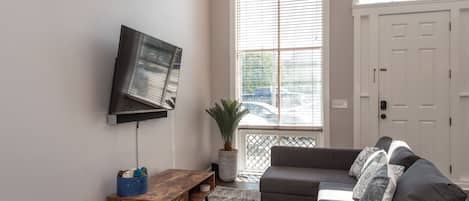 Living Room with Queen Sofa Bed