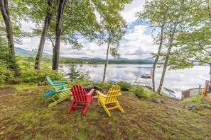 Gaze at the stars with a warm fire by the lake!
Photo by Chris Daniele