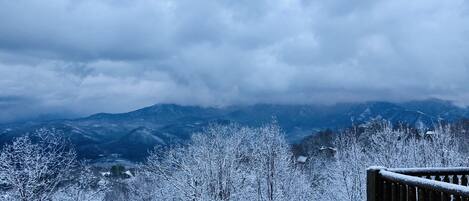 Winter in the Smokies.... Enjoy Majestic View Mountain Lodge all year round!