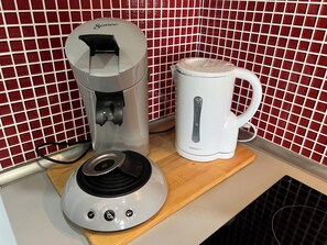 Kaffe och/eller kaffebryggare