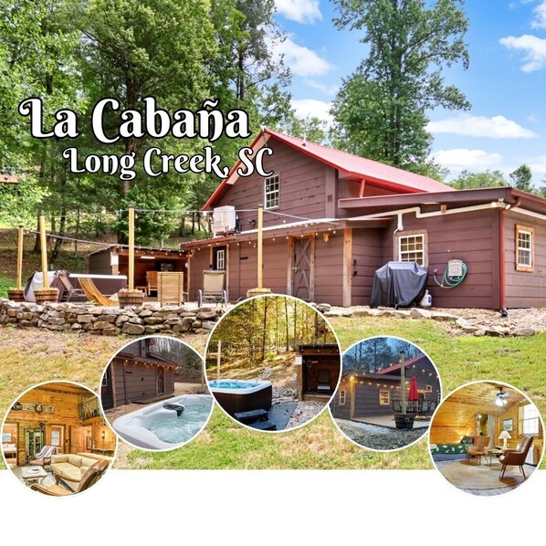 Beautiful Getaway Cabin 2 min drive from Chattooga Bell