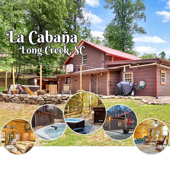 Beautiful Getaway Cabin 2 min drive from Chattooga Bell