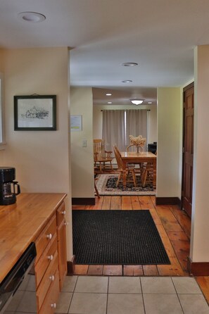 Kitchen to dining room