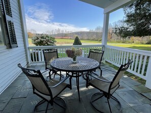 The 1819 House covered side porch
