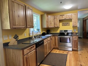 Fully equipped kitchen