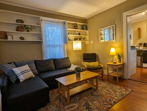 Living room to kitchen