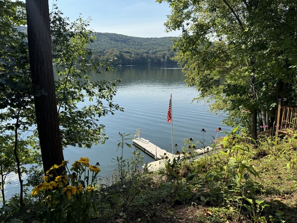 Amazing long-distance view from Sunset Waters patio
