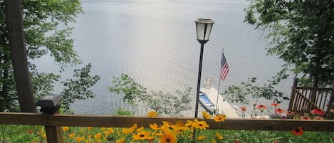 Amazing long-distance view from Sunset Waters patio