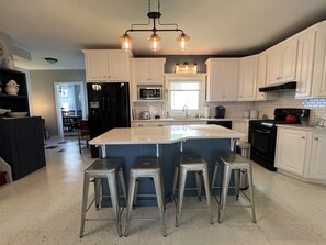Remodeled kitchen