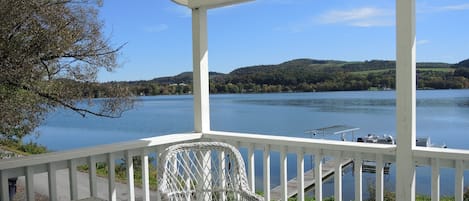 View from private balcony in Unit 4