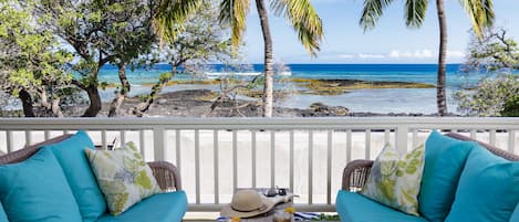 Amazing views from the spacious lanai.